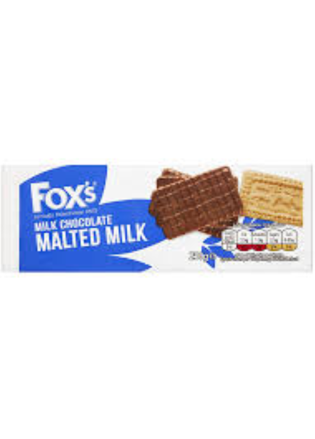 FOXZ MILK CHOCOLATE MALTED MILK 250G